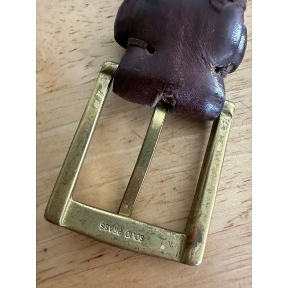 Men’s brass belt - Picture 2 of 7